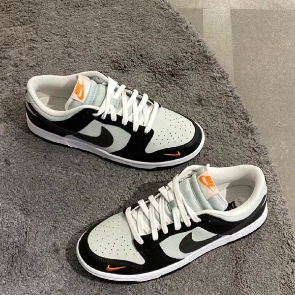 Nike Dunk Low Black Grey Orange