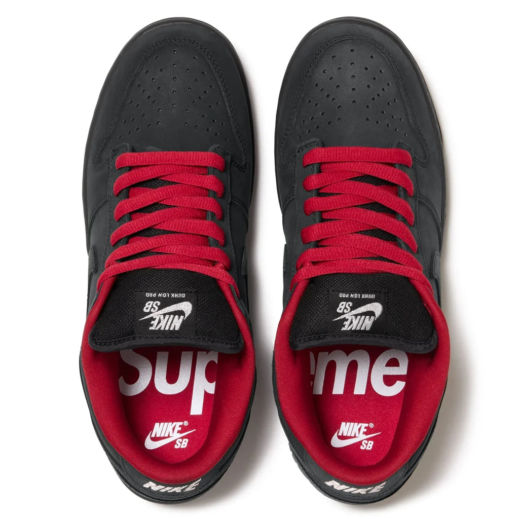 Supreme X Nike SB Dunk Low Pro Black