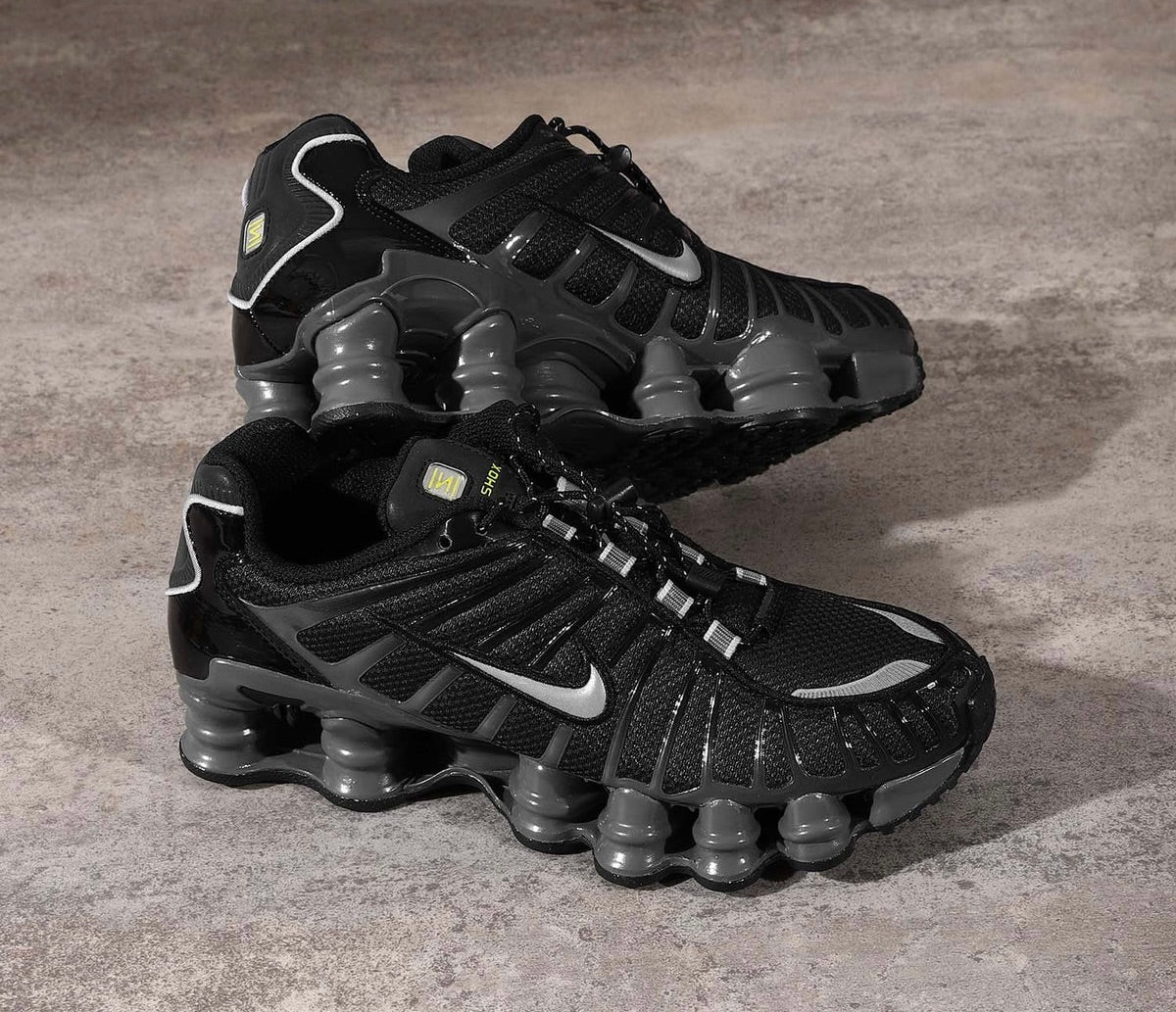 Nike Shox TL Black Iron Grey
