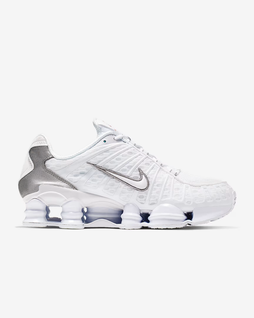 Nike Shox TL White Metallic Silver