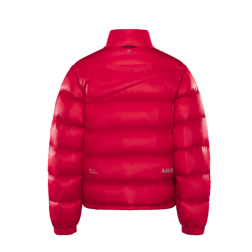 Nike x Drake NOCTA Sunset Puffer Jacket Red