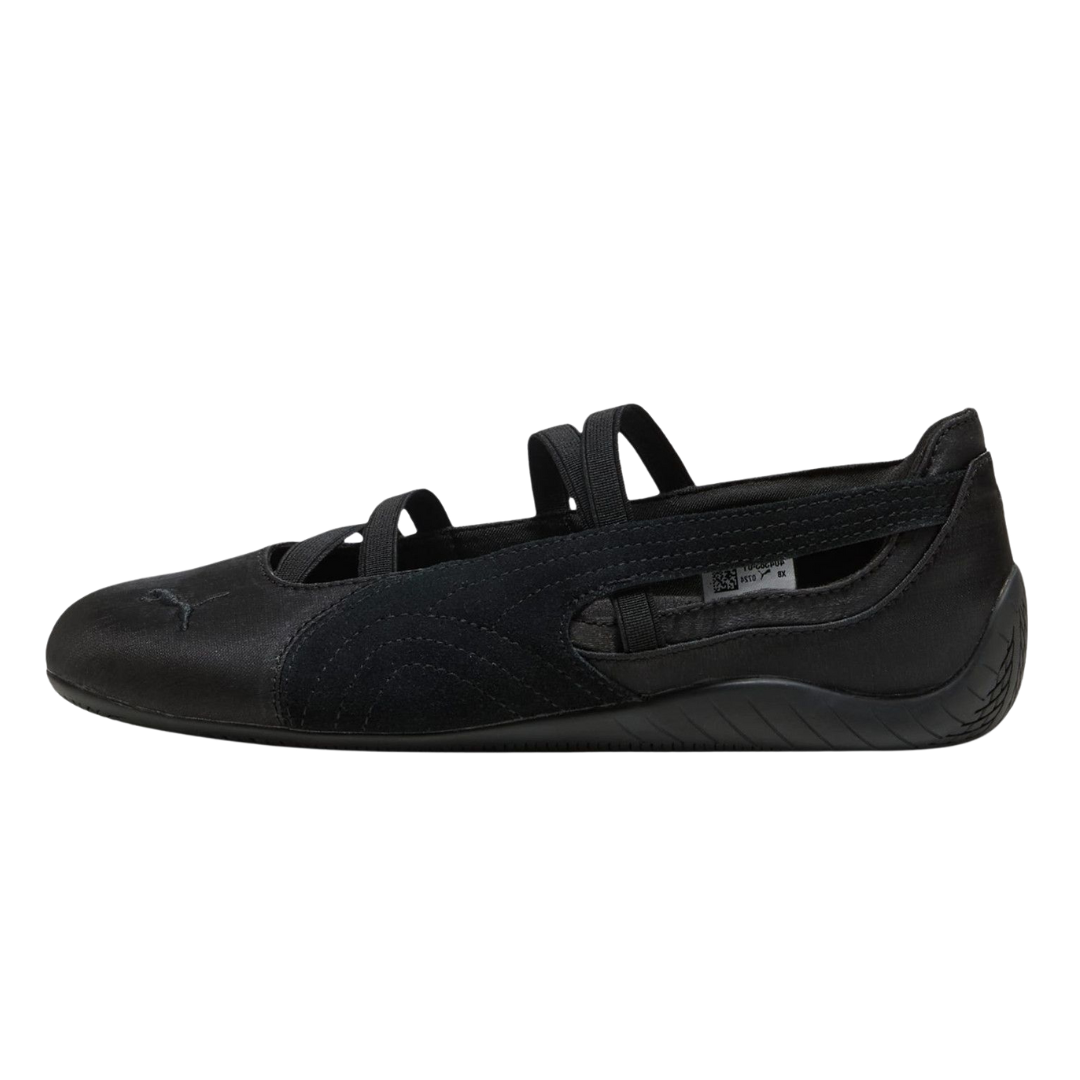 Puma Speedcat Ballet Black Cool Dark Gray Satin