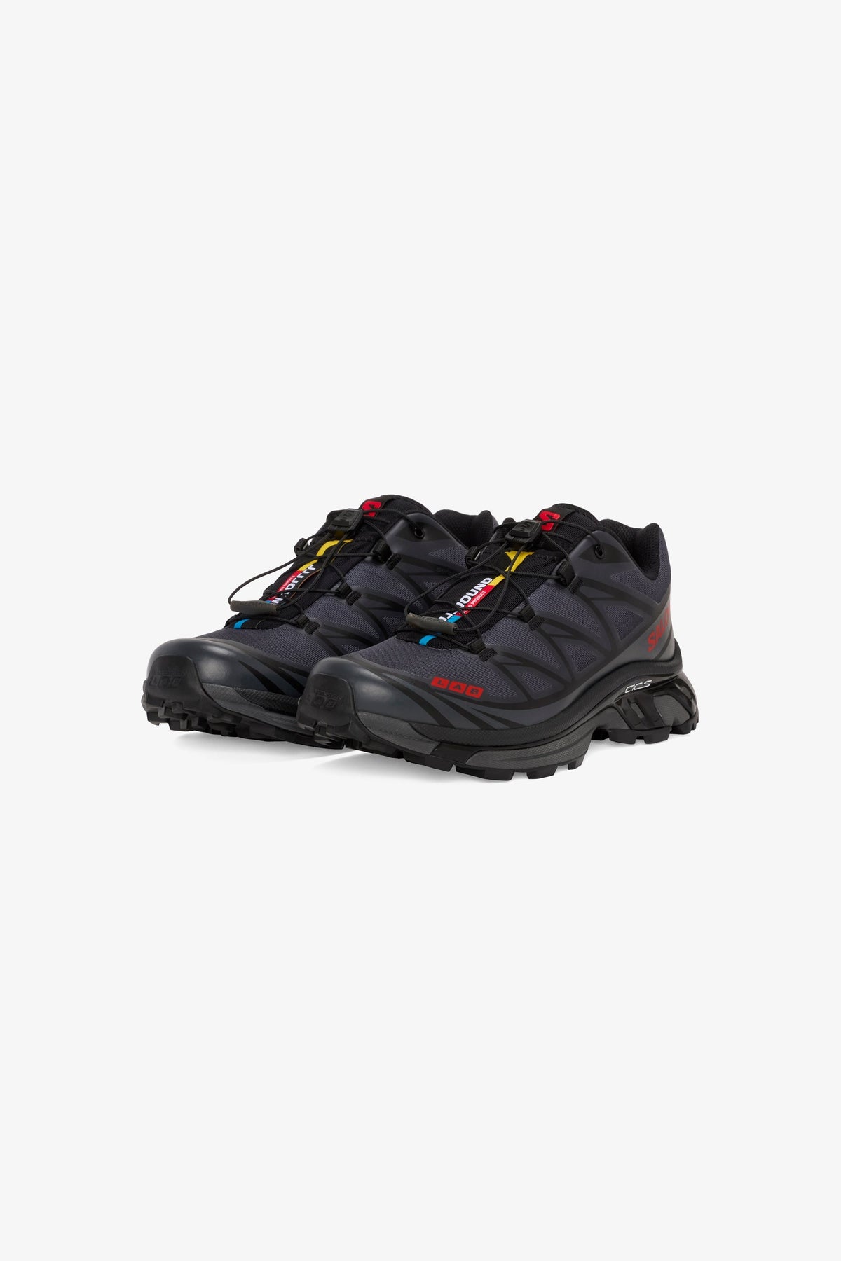 Salomon XT-6 JJJJound Black Fiery Red