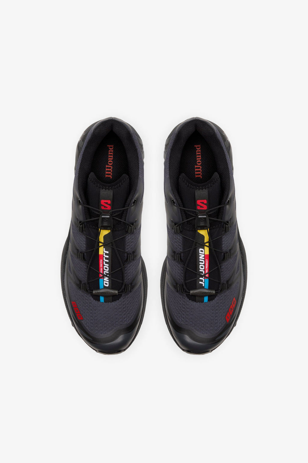 Salomon XT-6 JJJJound Black Fiery Red