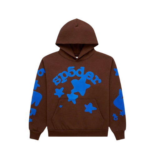 Sp5der Beluga Hoodie Brown