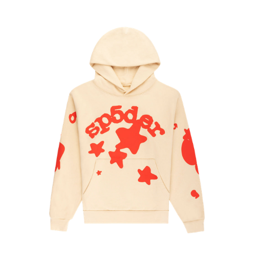 Sp5der Beluga Hoodie Cream