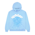 Sp5der Web Hoodie Sky Blue
