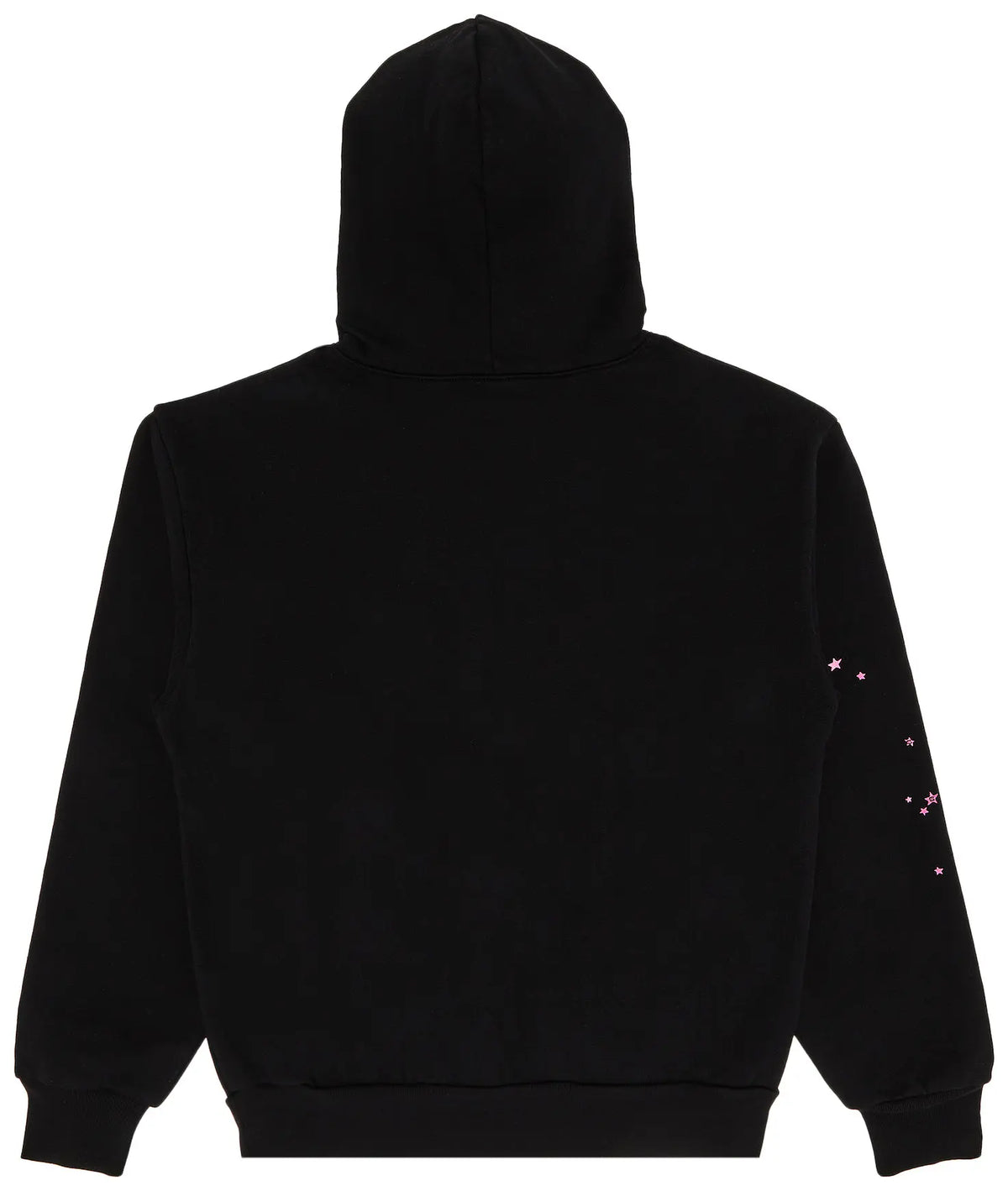 Sp5der Angel Number Hoodie Black