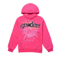 Sp5der P*nk V2 Hoodie Pink