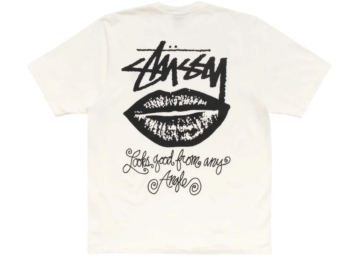 Stussy Any Angle Pigment Dyed Tee Natural