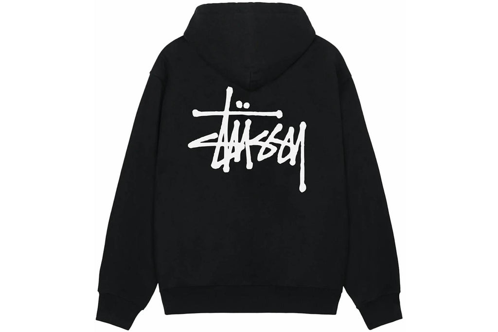 Stussy Basic Stussy Zip Hoodie Black