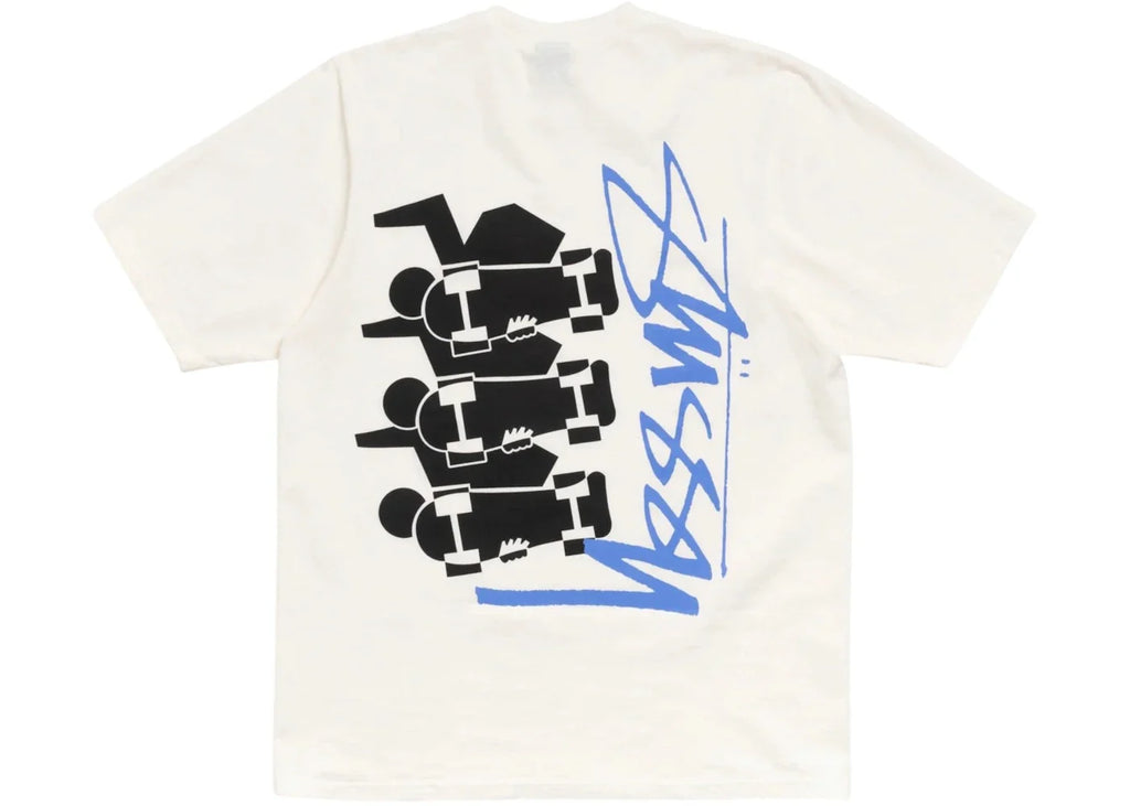 Stussy Skate Stack Pigment Dyed Tee Natural