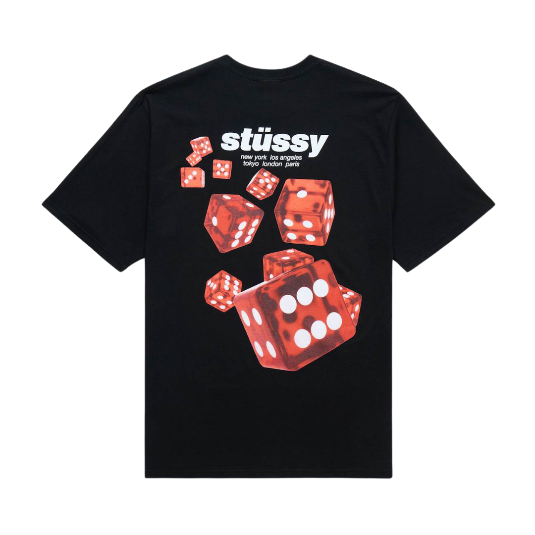 Stussy Rollers Tee Black