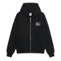 Stussy x Nike Stone Washed Fleece Zip Hoodie (FW25) Black