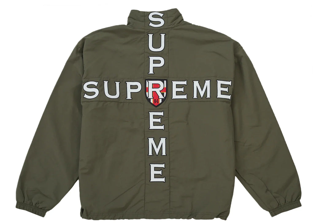 Supreme Cross Track Jacket Olive