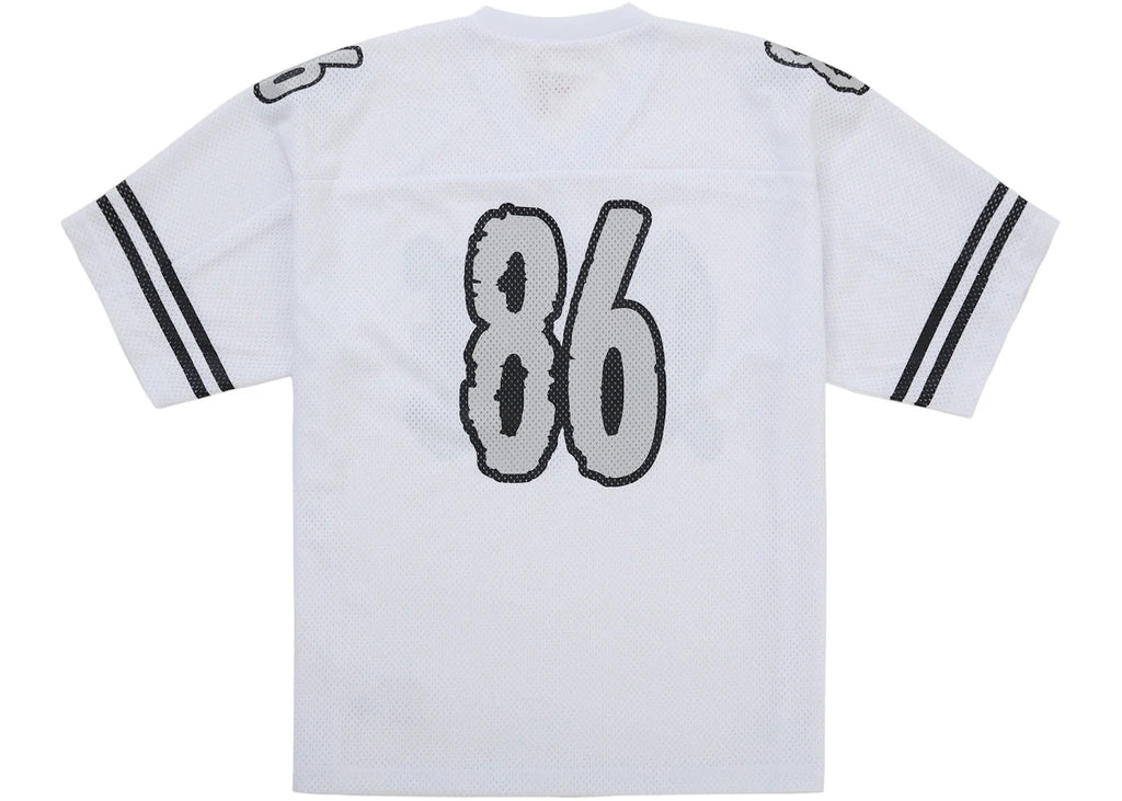 Supreme Reflective Football Jersey White