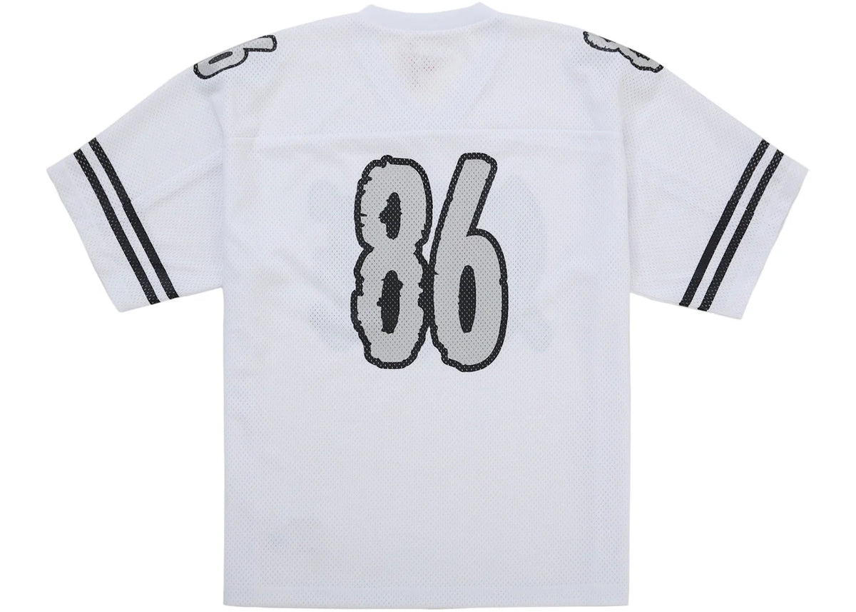 Supreme Reflective Football Jersey White