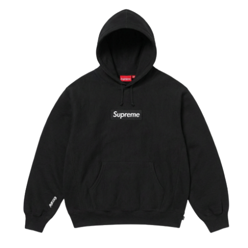 Supreme Box Logo Hooded  Sweatshirt Black