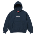 Supreme Box Logo Hooded Sweatshirt Navy