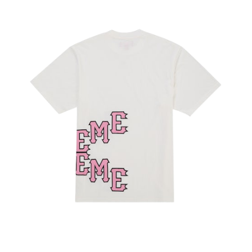 Supreme Cracked Spellout S/S Top White