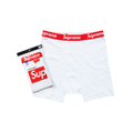 Supreme Hanes Boxer Briefs (4 Pack) White