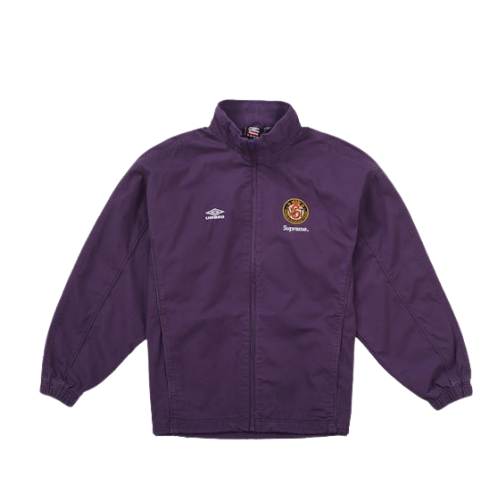 Supreme Umbro Cotton Ripstop Track Jacket (SS26) Plum