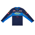 Supreme Vanson Leathers L/S Top Navy