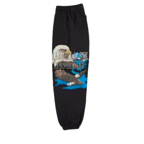 Supreme MM6 Maison Margiela Eagle Sweatpant Black