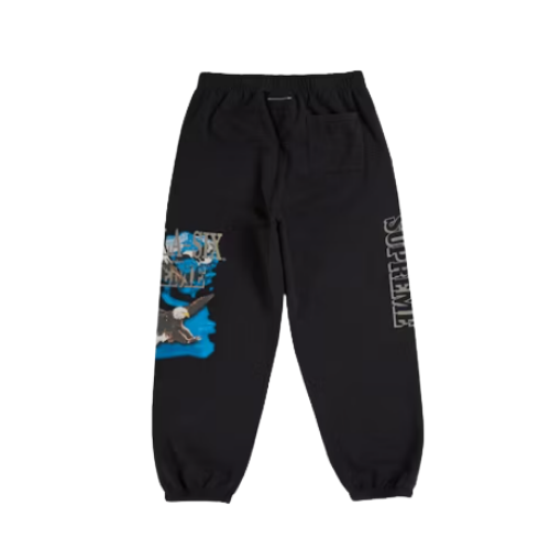 Supreme MM6 Maison Margiela Eagle Sweatpant Black