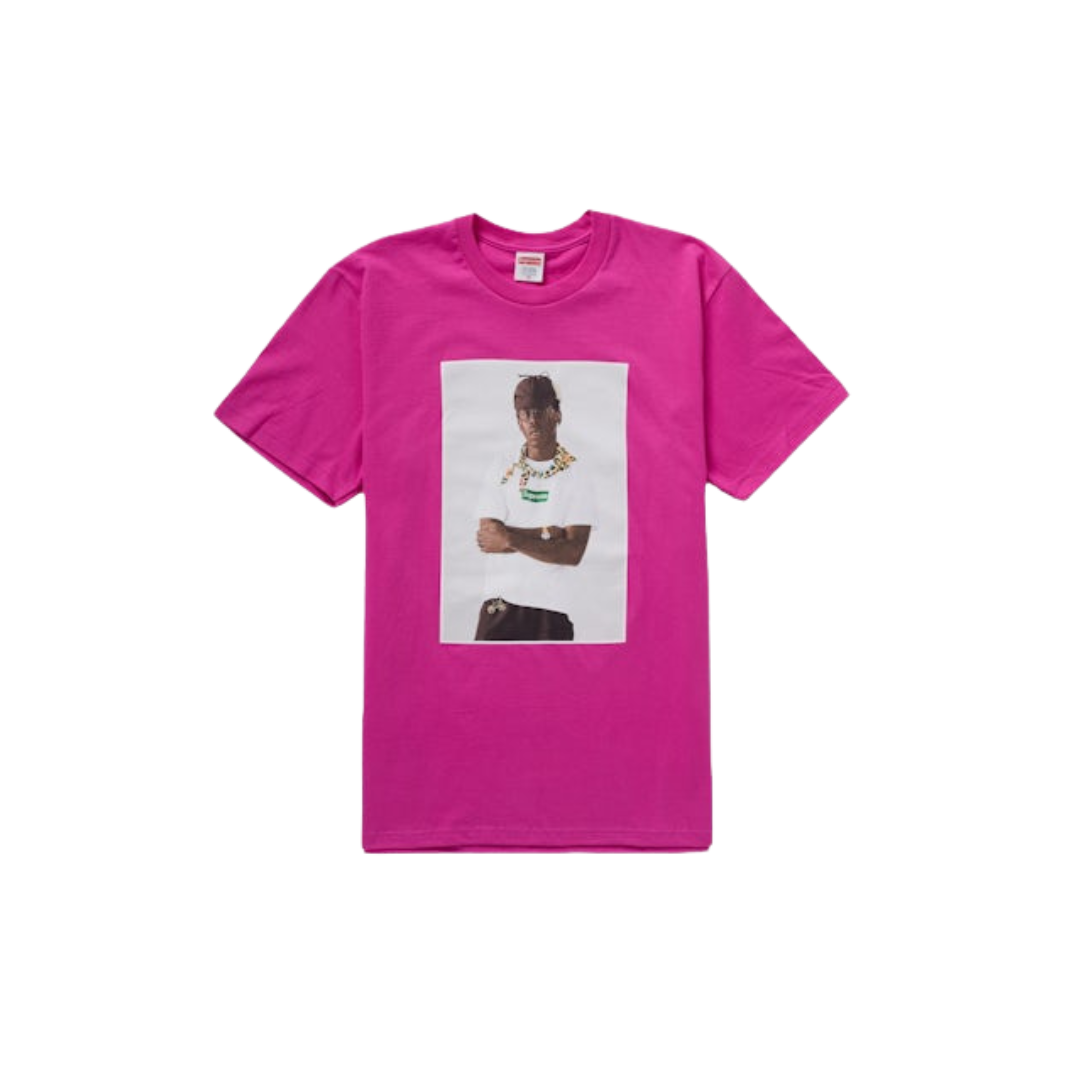 Supreme Tyler The Creator T-shirt Magenta