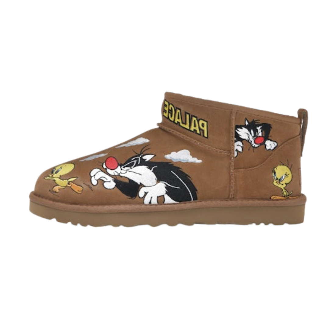UGG Classic Ultra Mini Boot Palace x Looney Tunes Chestnut