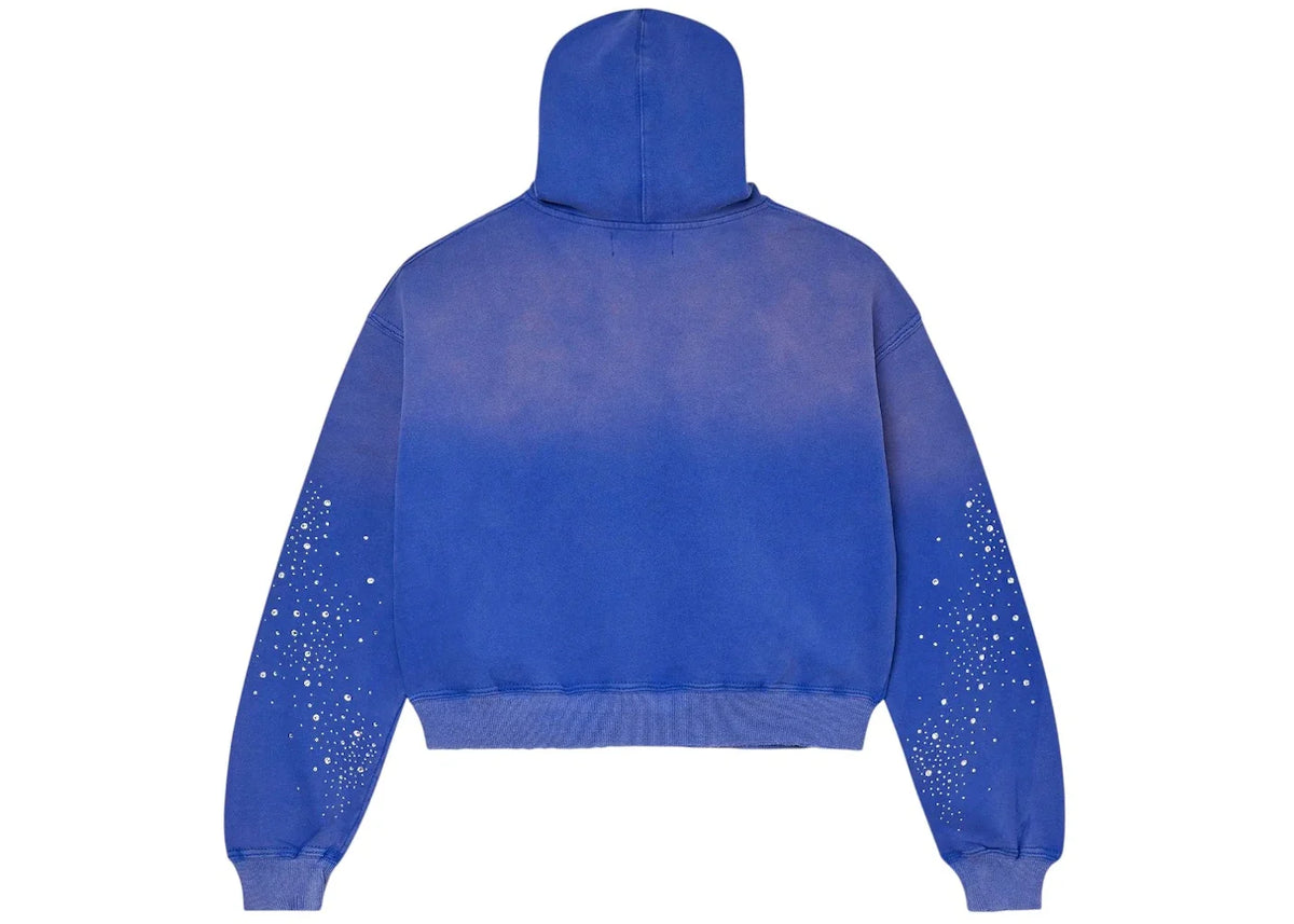 Vale Forever Classico Zip Up Hoodie Sapphire