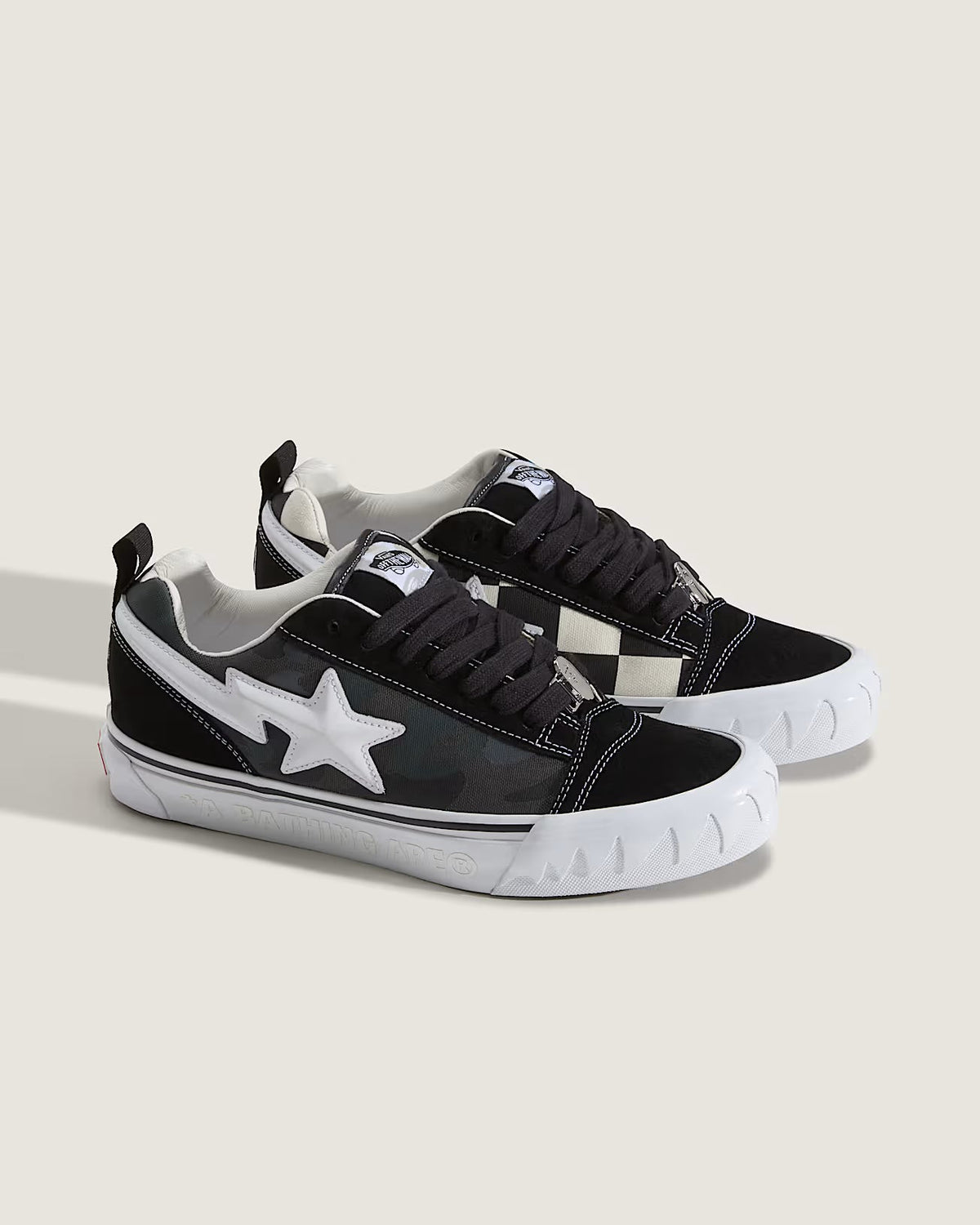 Vans Knu Skool Bape Camo Black