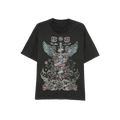 WARMAN Gothic Sacred Heart & Wings Graphic Tee