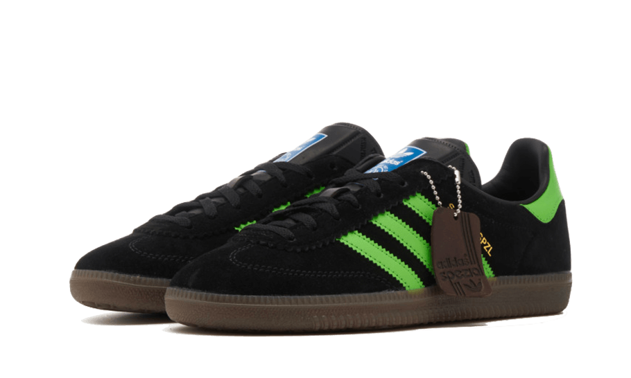 Adidas Samba Deco SPZL Core Black Lucid Lime