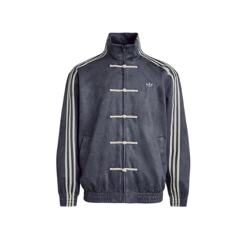 adidas CTT Chinese Track Top 3.1 Gender Neutral Jacket (Asia Sizing) Dark Grey