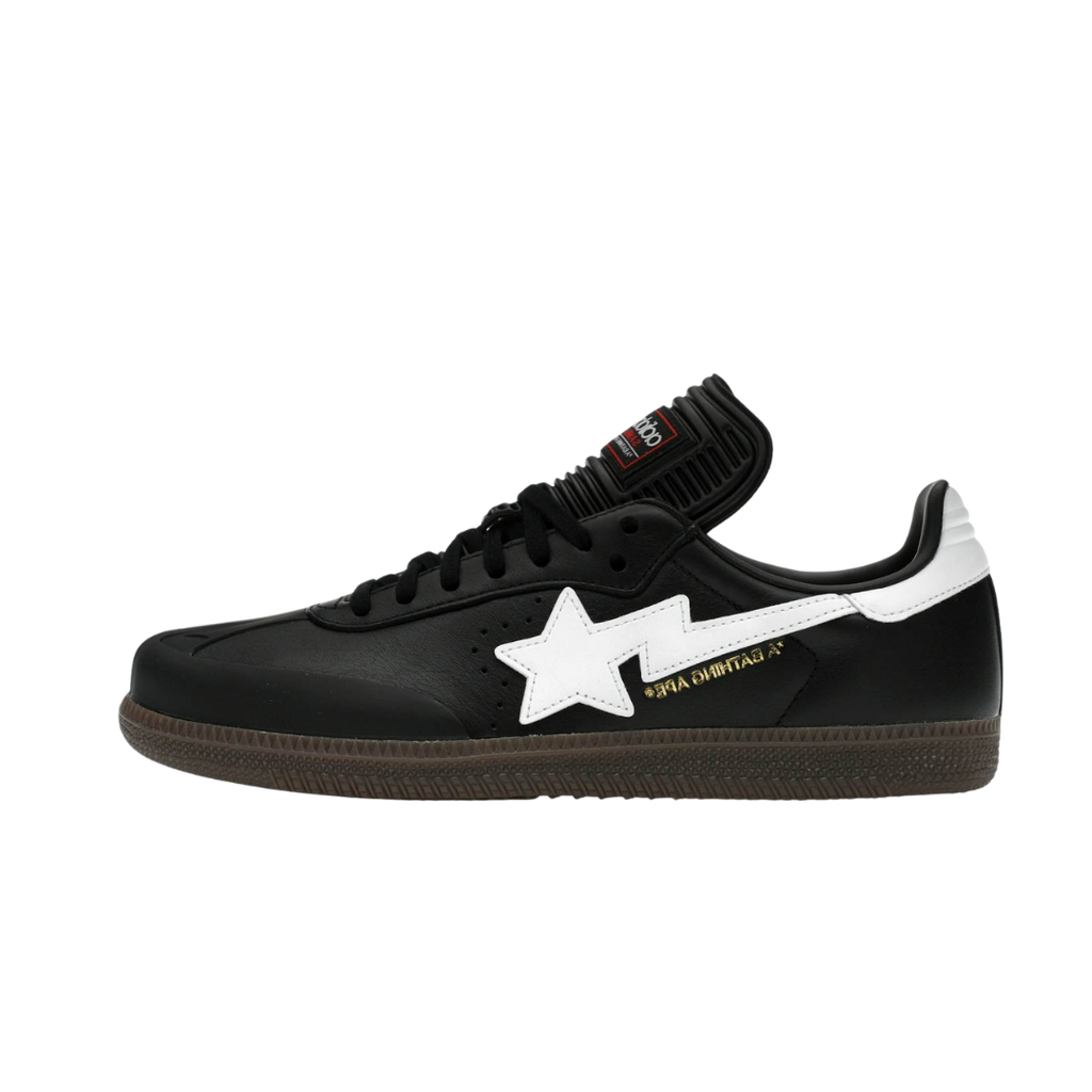 adidas Samba Bape Black White Gum