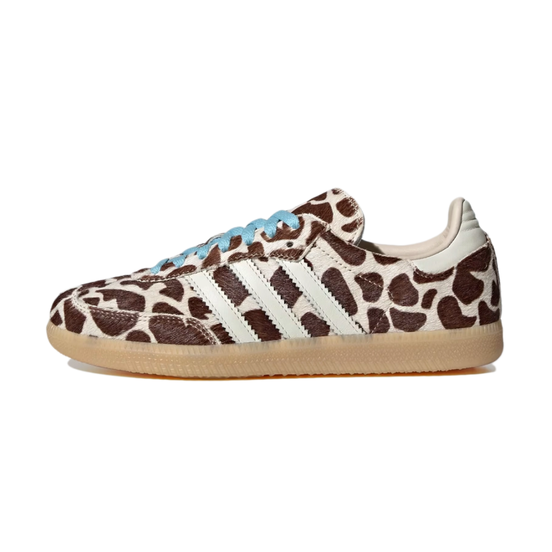 adidas Samba OG Cow Print Crystal Linen