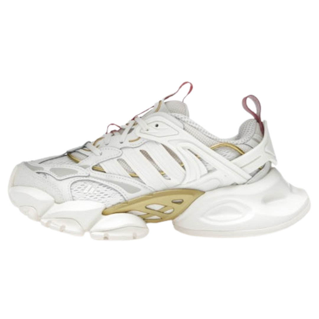adidas XLG Runner Deluxe Off White Gold Metallic Red