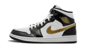 Air Jordan 1 Mid Black Gold