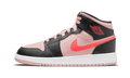Air Jordan 1 Mid Black Pink Crimson