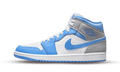 Nike Air Jordan 1 Mid University Blue Grey