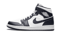 Nike Air Jordan 1 Mid White Metallic Gold Obsidian