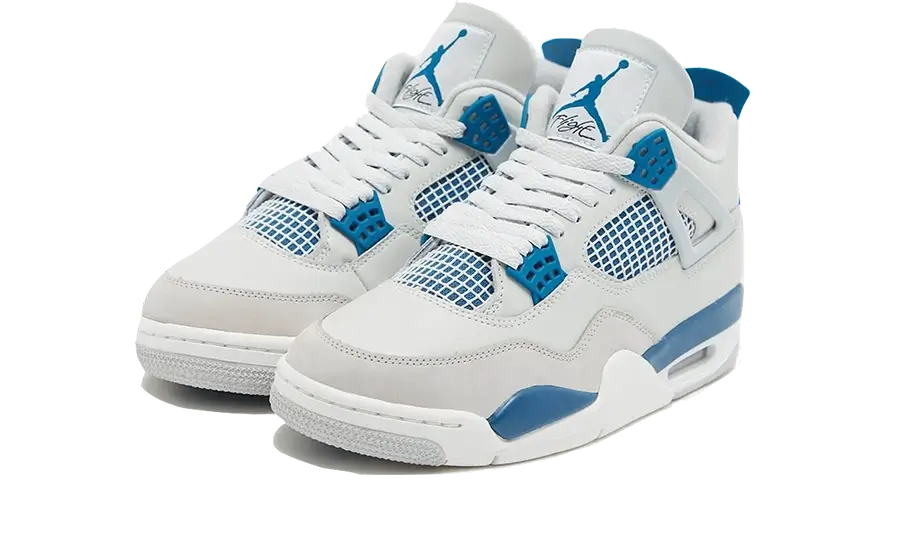 Nike Men's Sneakers Air Jordan 4 Retro Military Blue