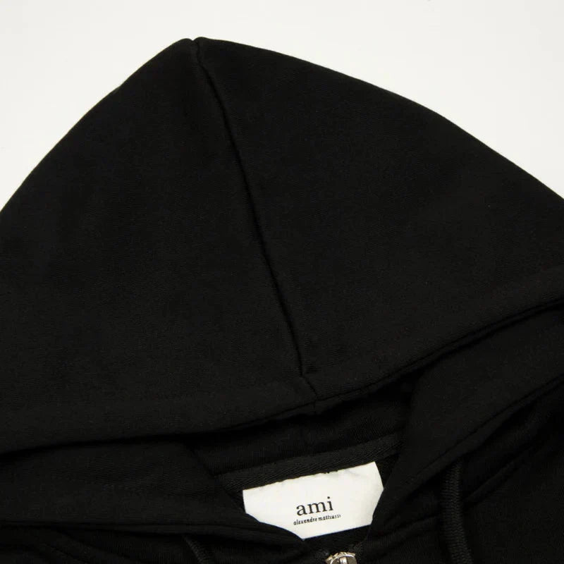 Ami Black Zipper