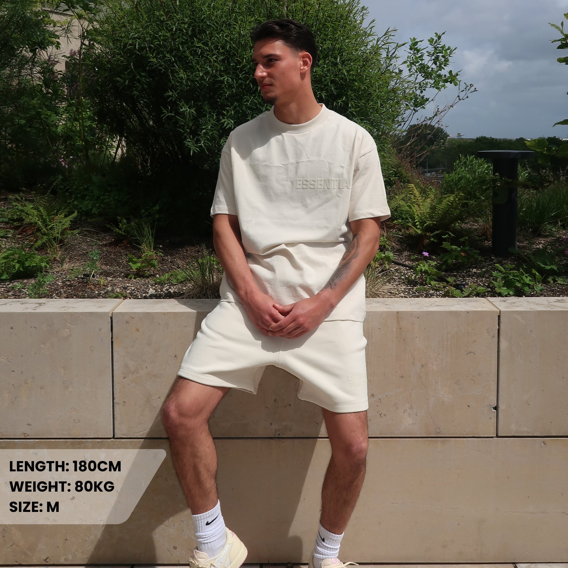 Fear of God Essentials Egg Shell Summer Set