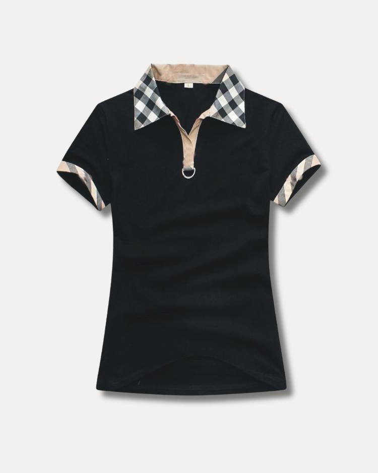 Checked Polo