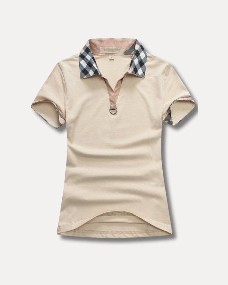 Checked Polo