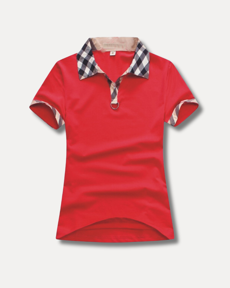 Checked Polo