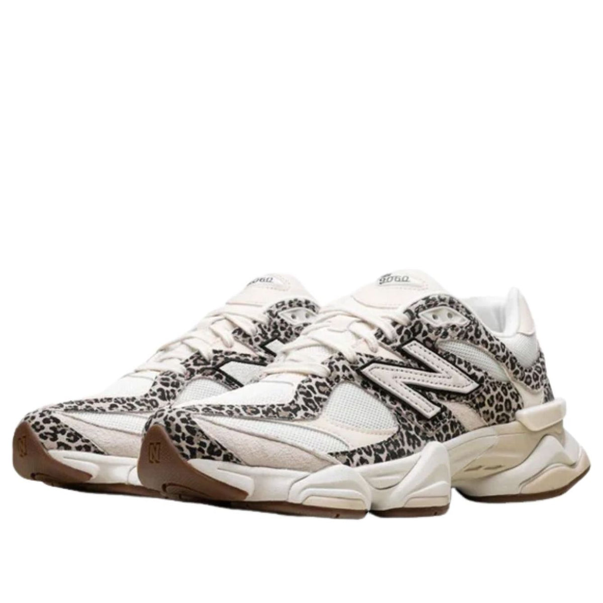 New Balance 9060 ASOS Exclusive Beige Brown Leopard Print